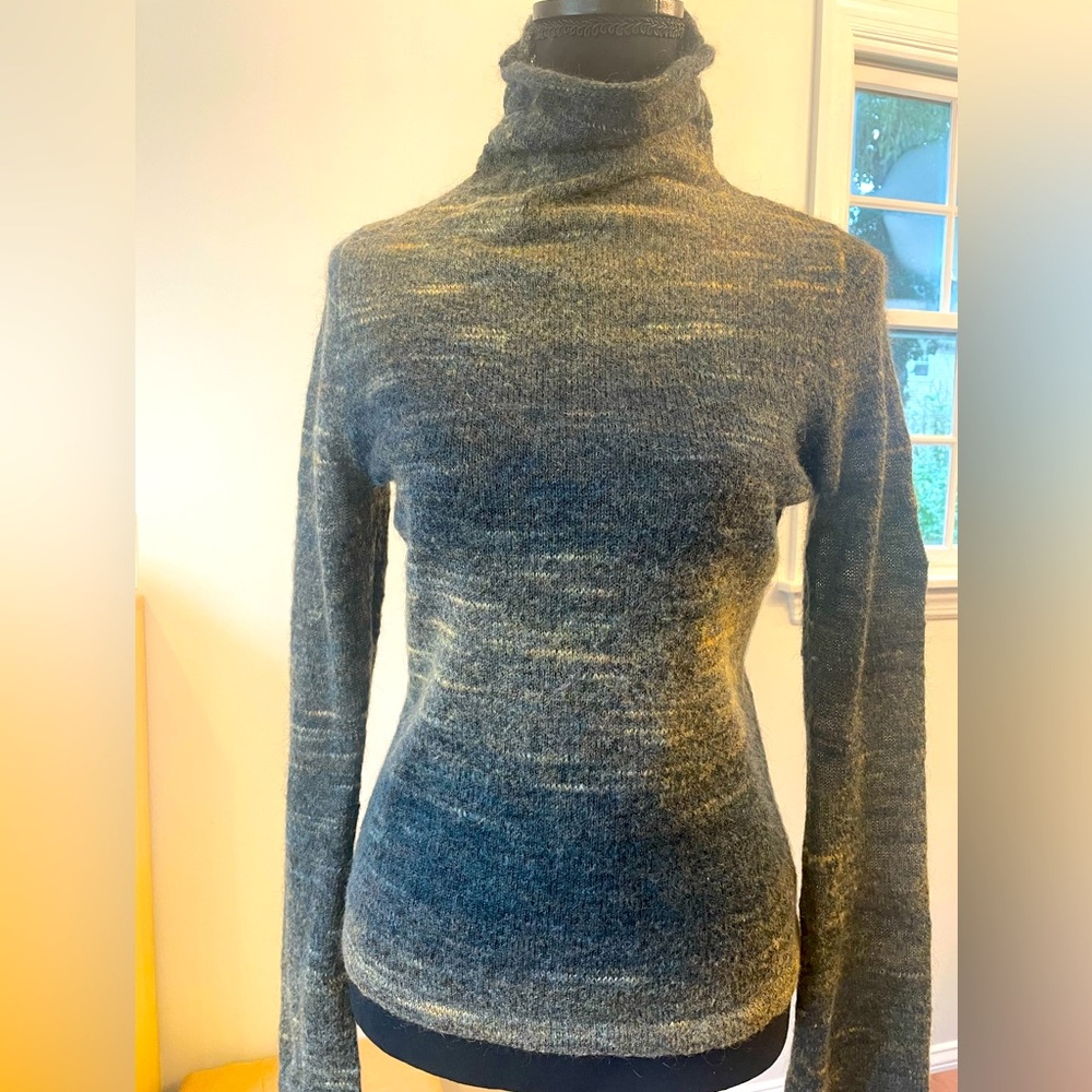Wool turtleneck sweater by Halogen in size M